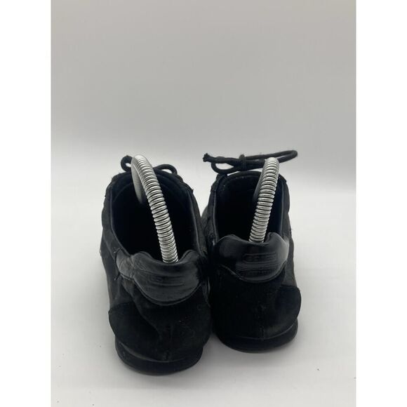 Womens Size 7 Coach Katelyn Signature Shoes Lace Up Black Q170 Athletic Sneakers - Picture 7 of 10